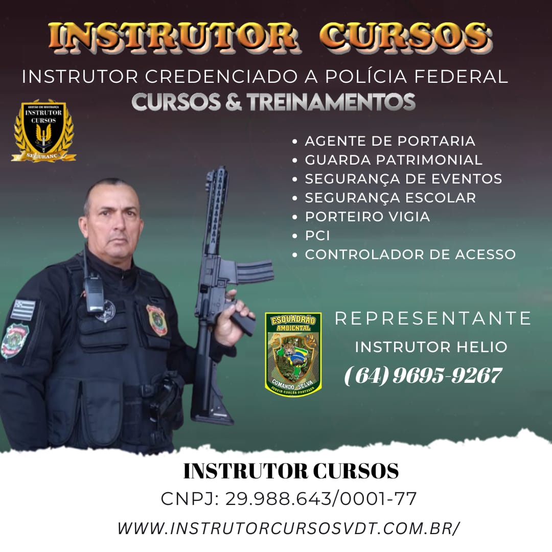 Instrutor de cursos livres 